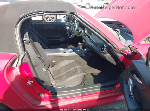 JC1NFAEK2J0138402 2018 FIAT 124 SPIDER Red წინა სალონის ხედი