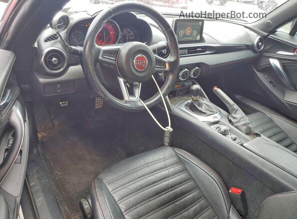 JC1NFAEK4J0137543 2018 FIAT 124 White წინა პანელის ხედი