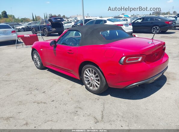 JC1NFAEK8J0133608 2018 FIAT 124 SPIDER Red Tył lewy