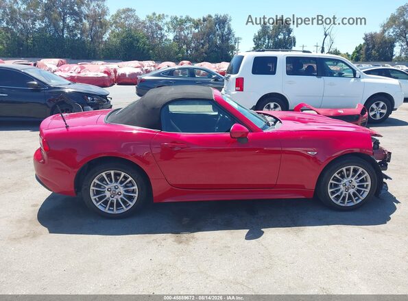 JC1NFAEK8J0133608 2018 FIAT 124 SPIDER Red Widok wnętrza 360 stopni