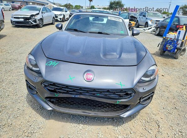 JC1NFAEK8K0141094 2019 FIAT 124 Charcoal Դիմացի տեսք