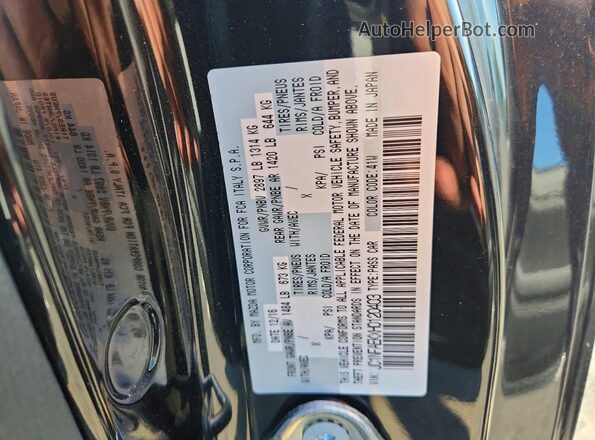 JC1NFAEKXH0120403 2017 FIAT 124 Black Շարժիչի բաժամունքի տեսք