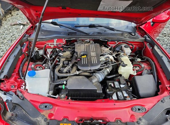 JC1NFAEKXK0142814 2019 FIAT 124 Red Սալոնի հետևի տեսք