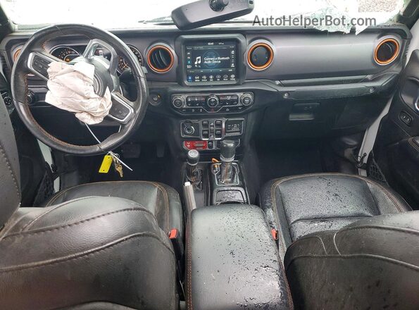 1C6JJTEG5PL504410 2023 JEEP GLADIATOR White Առջևի վահանակի տեսք