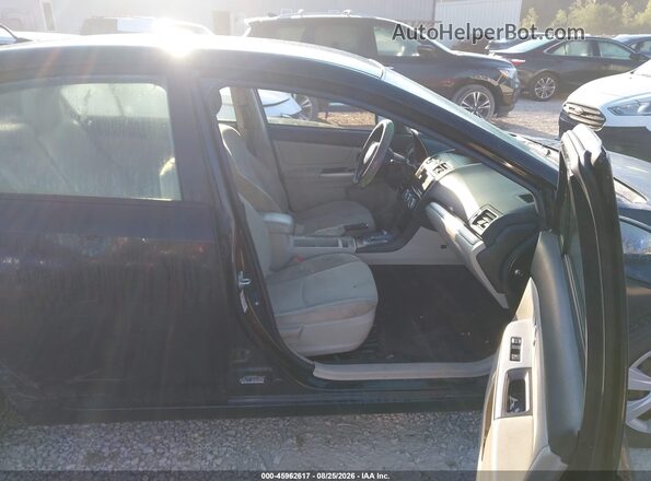 JF1GJAA60GH007892 2016 SUBARU IMPREZA Black წინა სალონის ხედი