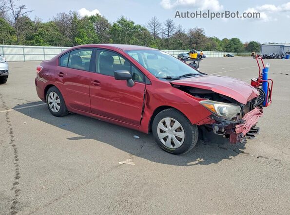 JF1GJAA63GH017736 2016 SUBARU IMPREZA Burgundy Front right