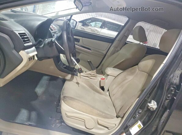 JF1GJAA64GG019579 2016 SUBARU IMPREZA Black Vista interior delantera