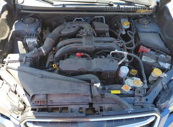 JF1GJAA65GH005099 2016 SUBARU IMPREZA Blue უკანა სალონის ხედი