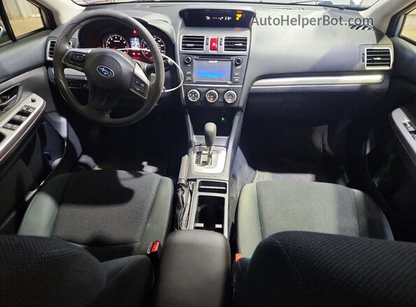 JF1GJAA65GH021609 2016 SUBARU IMPREZA Серебряный Вид панели приборов