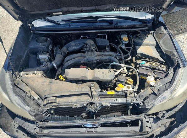 JF1GJAB64GH009577 2016 SUBARU IMPREZA Black Vista interior trasera