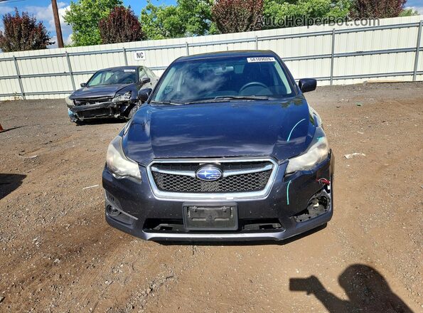 JF1GJAB65GH013394 2016 SUBARU IMPREZA Черный Вид спереди