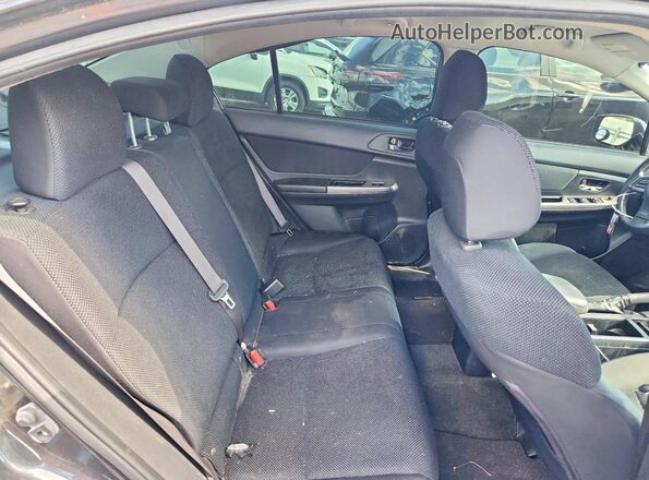 JF1GJAB65GH013394 2016 SUBARU IMPREZA Черный Вид задних сидений