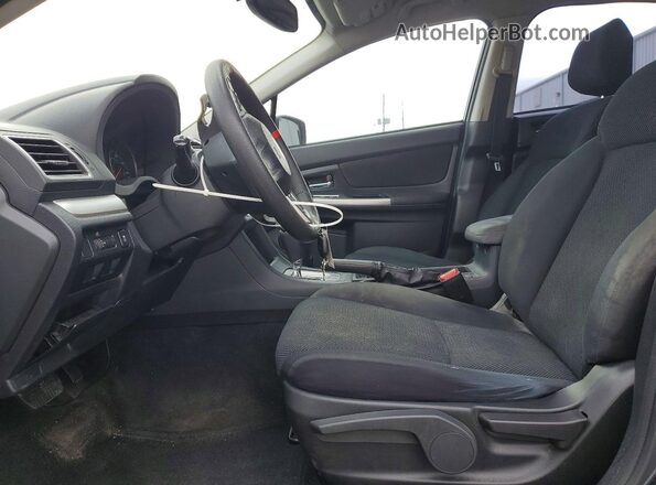JF1GJAB67GH009525 2016 SUBARU IMPREZA Black წინა სალონის ხედი