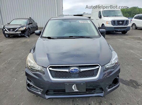 JF1GJAB67GH009525 2016 SUBARU IMPREZA Black წინა ხედი