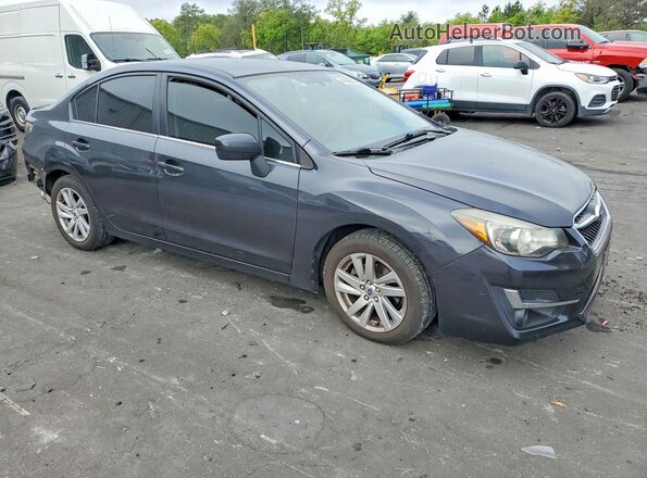 JF1GJAB67GH009525 2016 SUBARU IMPREZA Black წინა მარჯვენა