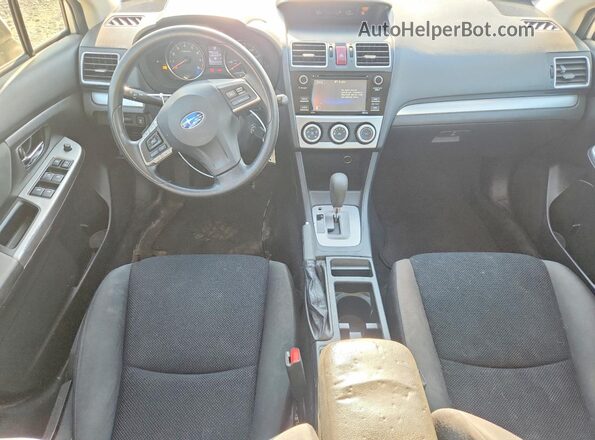 JF1GJAB69GH017013 2016 SUBARU IMPREZA Белый Вид панели приборов
