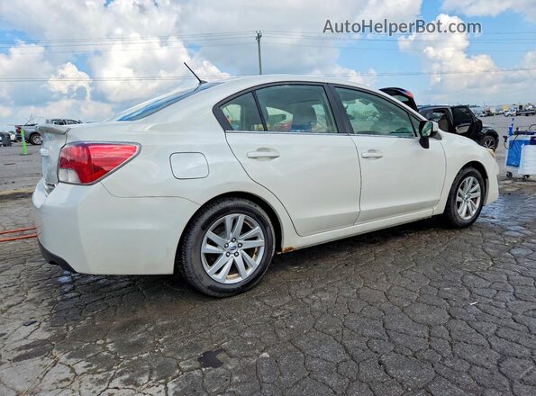 JF1GJAB6XGH013858 2016 SUBARU IMPREZA Белый Задняя правая четверть