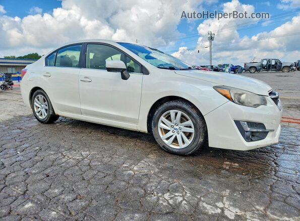 JF1GJAB6XGH013858 2016 SUBARU IMPREZA Белый Передняя правая четверть