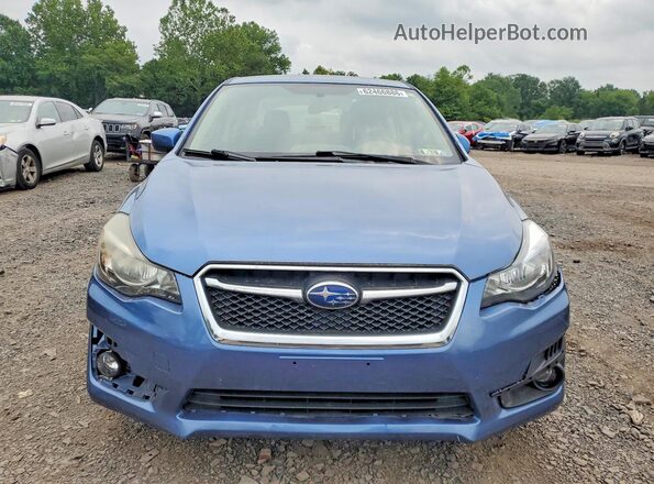 JF1GJAB6XGH016663 2016 SUBARU IMPREZA Синий Вид спереди