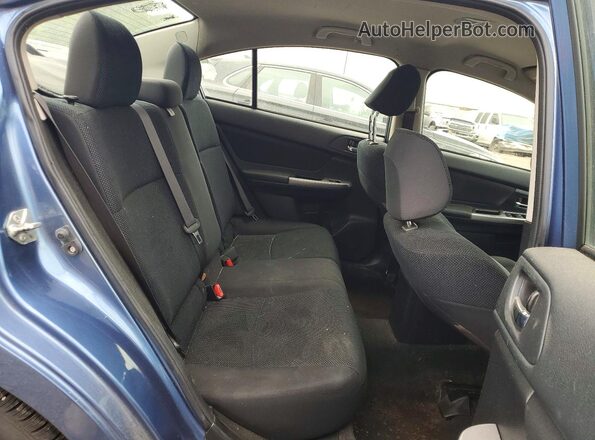 JF1GJAB6XGH016663 2016 SUBARU IMPREZA Синий Вид задних сидений