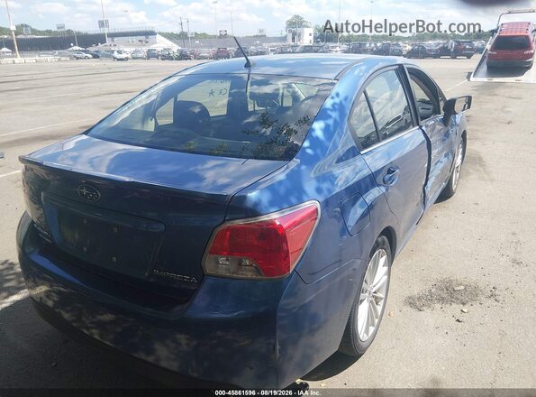 JF1GJAF64GH017754 2016 SUBARU IMPREZA Blue Задня права чверть