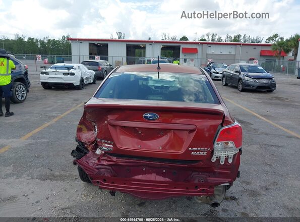 JF1GJAF69GH003574 2016 SUBARU IMPREZA Red წინა ხედი