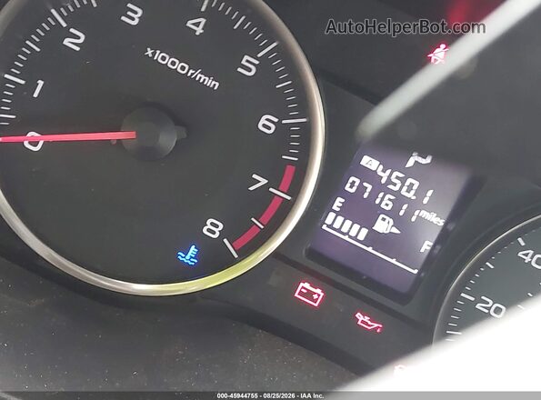 JF1GJAF69GH003574 2016 SUBARU IMPREZA Red უკანა სავარძლების ხედი