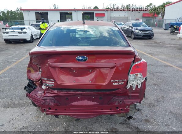 JF1GJAF69GH003574 2016 SUBARU IMPREZA Red 