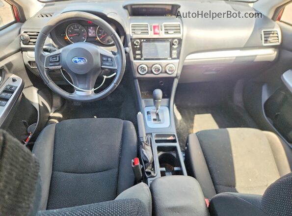 JF1GJAF6XGH014857 2016 SUBARU IMPREZA Red წინა პანელის ხედი