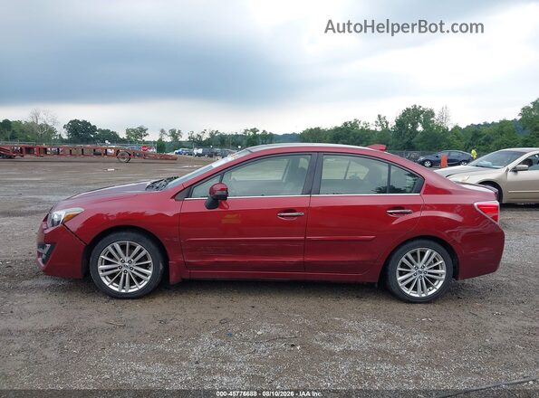 JF1GJAN61GH008558 2016 SUBARU IMPREZA Red 360 interior view
