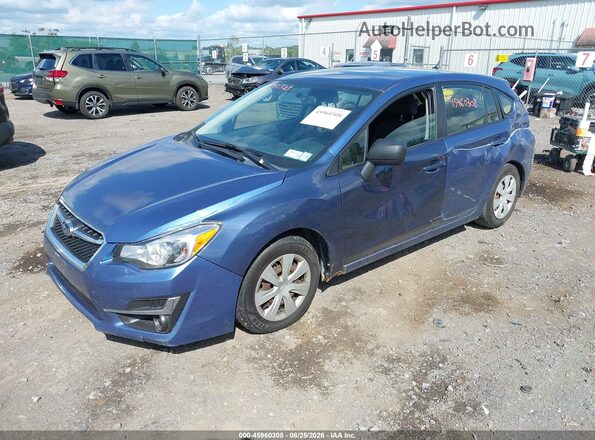 JF1GPAA60G8337952 2016 SUBARU IMPREZA Blue Przód lewy