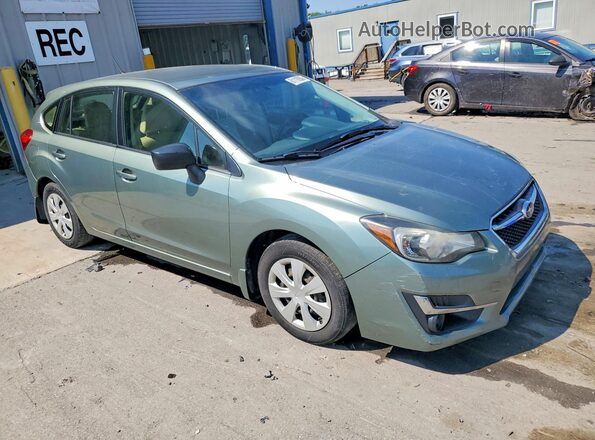 JF1GPAA60GH248401 2016 SUBARU IMPREZA Teal Front right