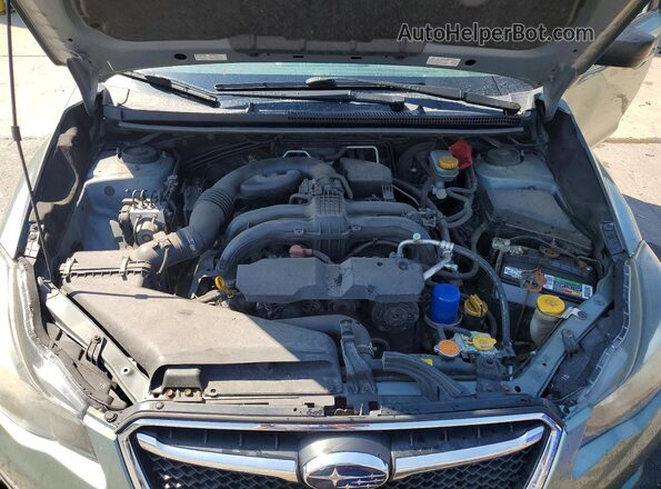 JF1GPAA60GH248401 2016 SUBARU IMPREZA Teal Rear interior view