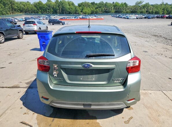 JF1GPAA60GH248401 2016 SUBARU IMPREZA Teal Rear view
