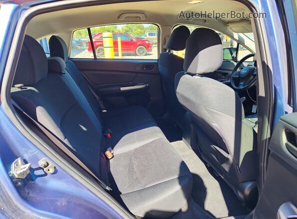 JF1GPAA63G8200522 2016 SUBARU IMPREZA Blue Вид задньої частини салону