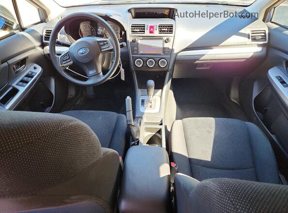 JF1GPAA63G8200522 2016 SUBARU IMPREZA Blue Вид панелі приладів