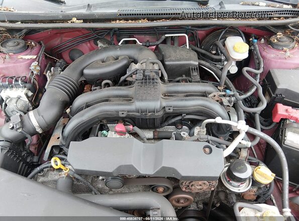 JF1GPAA63GG208237 2016 SUBARU IMPREZA Red Вид ззаду