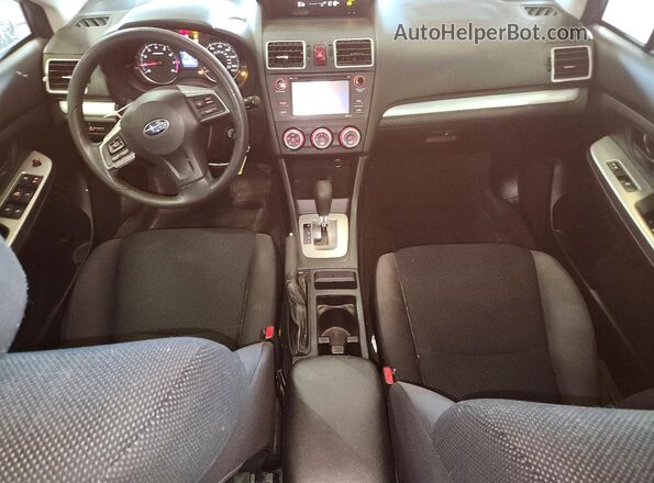 JF1GPAA64G8319602 2016 SUBARU IMPREZA Blue Առջևի վահանակի տեսք