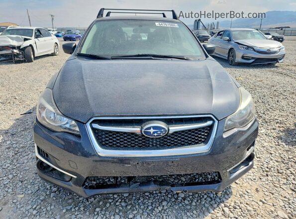 JF1GPAA65G8329717 2016 SUBARU IMPREZA Charcoal Դիմացի տեսք