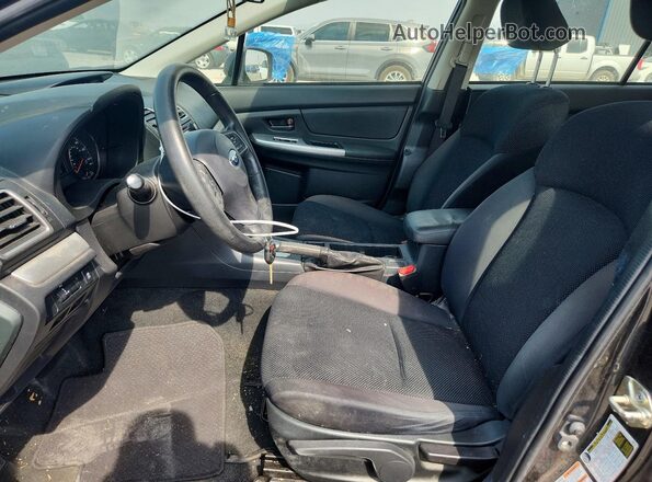 JF1GPAA65G8329717 2016 SUBARU IMPREZA Charcoal Սալոնի դիմացի տեսք