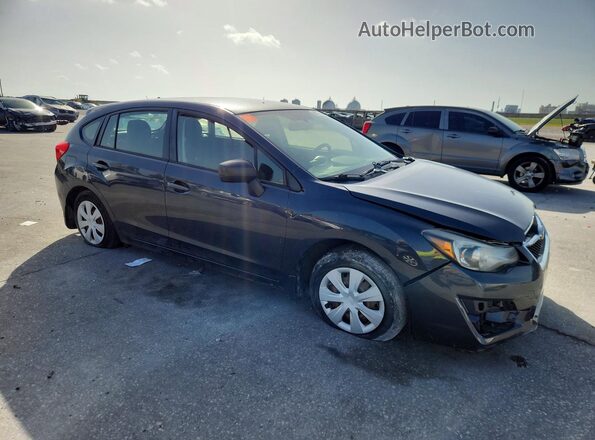 JF1GPAA66G8278793 2016 SUBARU IMPREZA Gray Delantero derecho