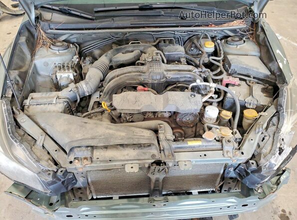 JF1GPAA68GH267343 2016 SUBARU IMPREZA Green Rear interior view