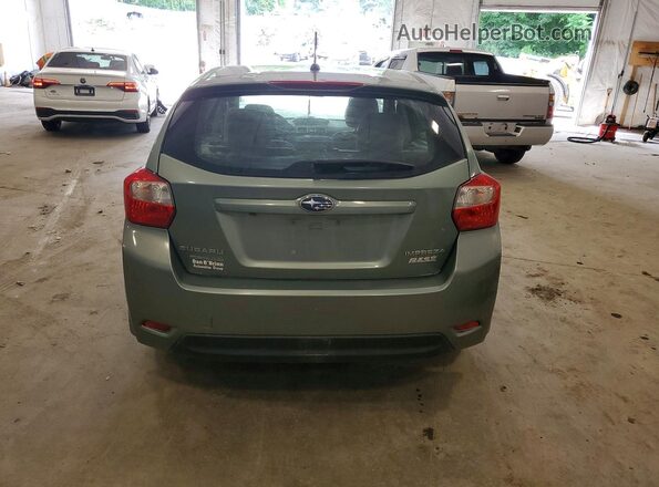 JF1GPAA68GH267343 2016 SUBARU IMPREZA Green Rear view