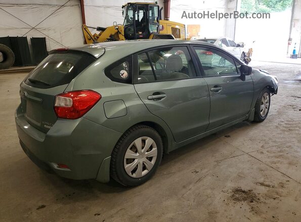 JF1GPAA68GH267343 2016 SUBARU IMPREZA Green Rear right