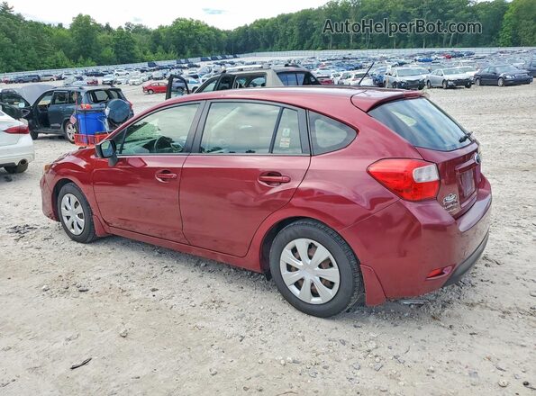 JF1GPAA69G8334080 2016 SUBARU IMPREZA Red Հետևի ձախ