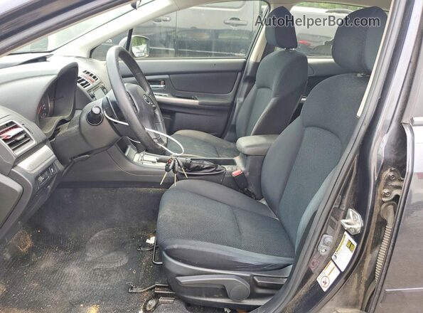 JF1GPAB61G8215258 2016 SUBARU IMPREZA Gray წინა სალონის ხედი