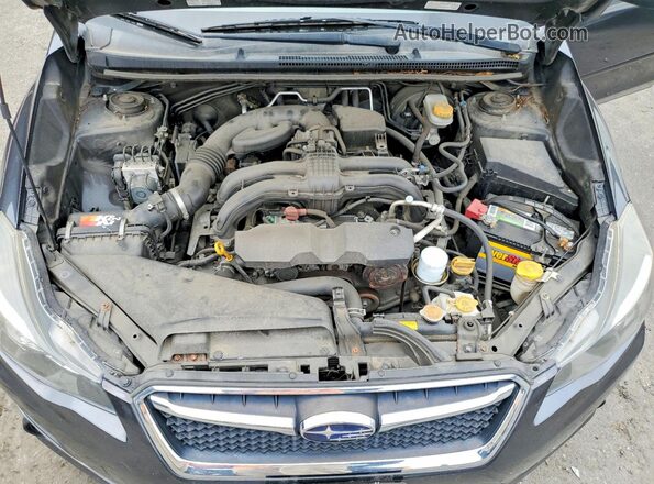 JF1GPAB61G8215258 2016 SUBARU IMPREZA Gray უკანა სალონის ხედი