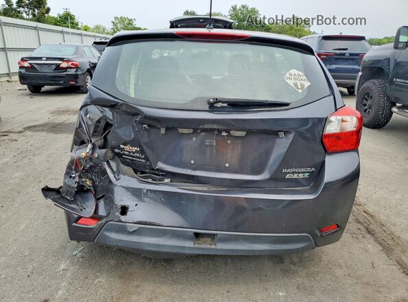 JF1GPAB61G8215258 2016 SUBARU IMPREZA Gray უკანა ხედი