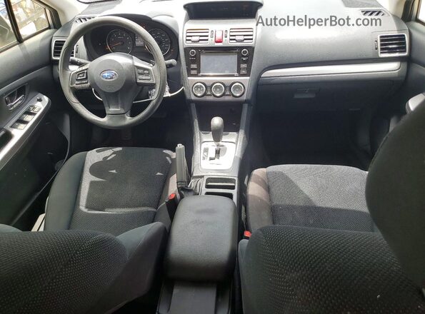 JF1GPAB62G8295444 2016 SUBARU IMPREZA Silver Առջևի վահանակի տեսք