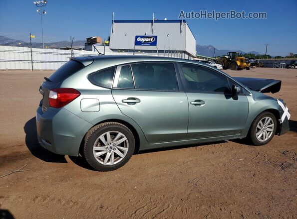 JF1GPAB64GH320585 2016 SUBARU IMPREZA Green Հետևի աջ
